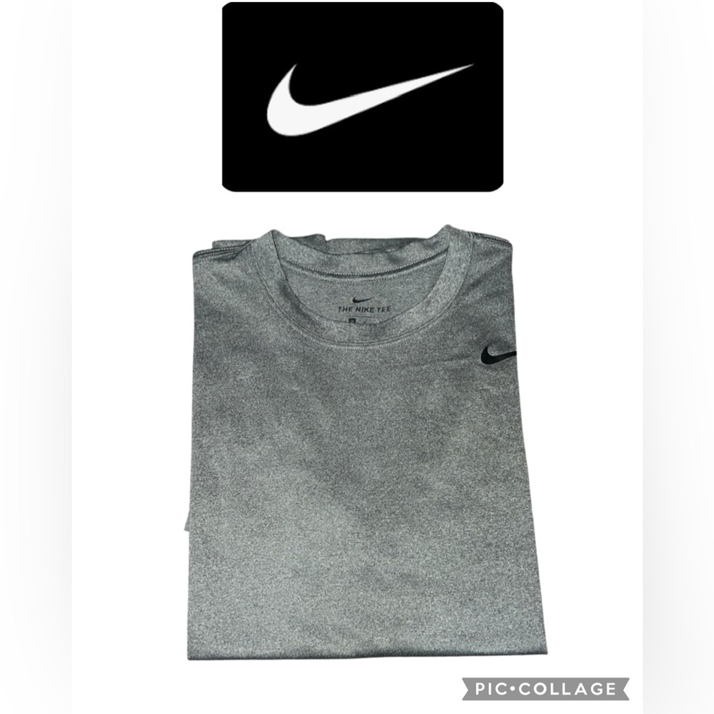 Nike Men's Gray Short Sleeve Tee - Picture 1 of 3